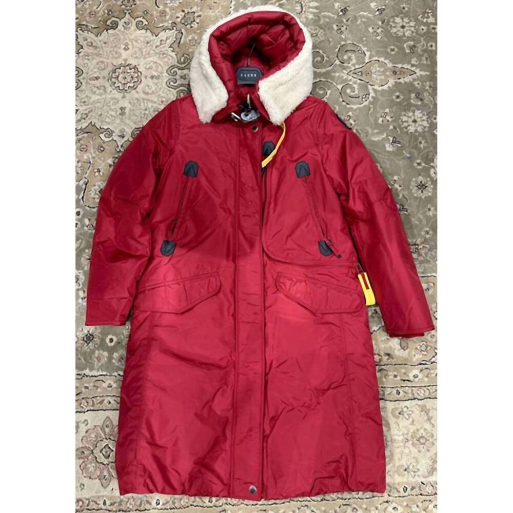 NEW PARAJUMPERS women's dilly jacket in rio red